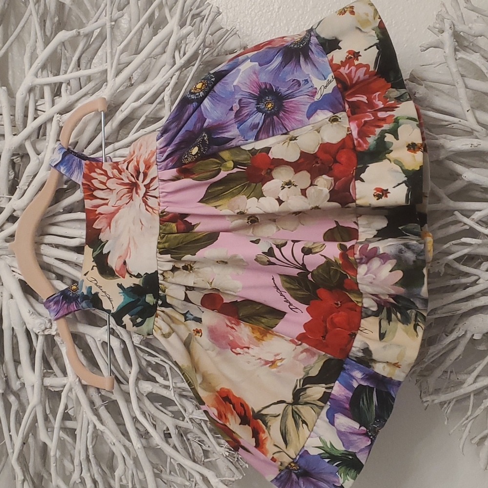 Dolce&Gabbana floral dress 🌺⚘️🌸
